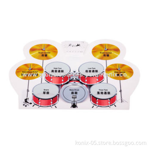 Mini roll up drum kit, import toys directly from china